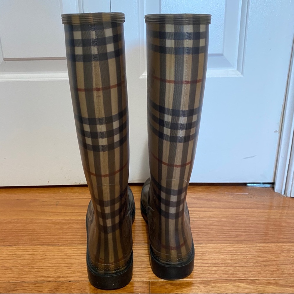 Burberry Rain Boots - Picture 3 of 9